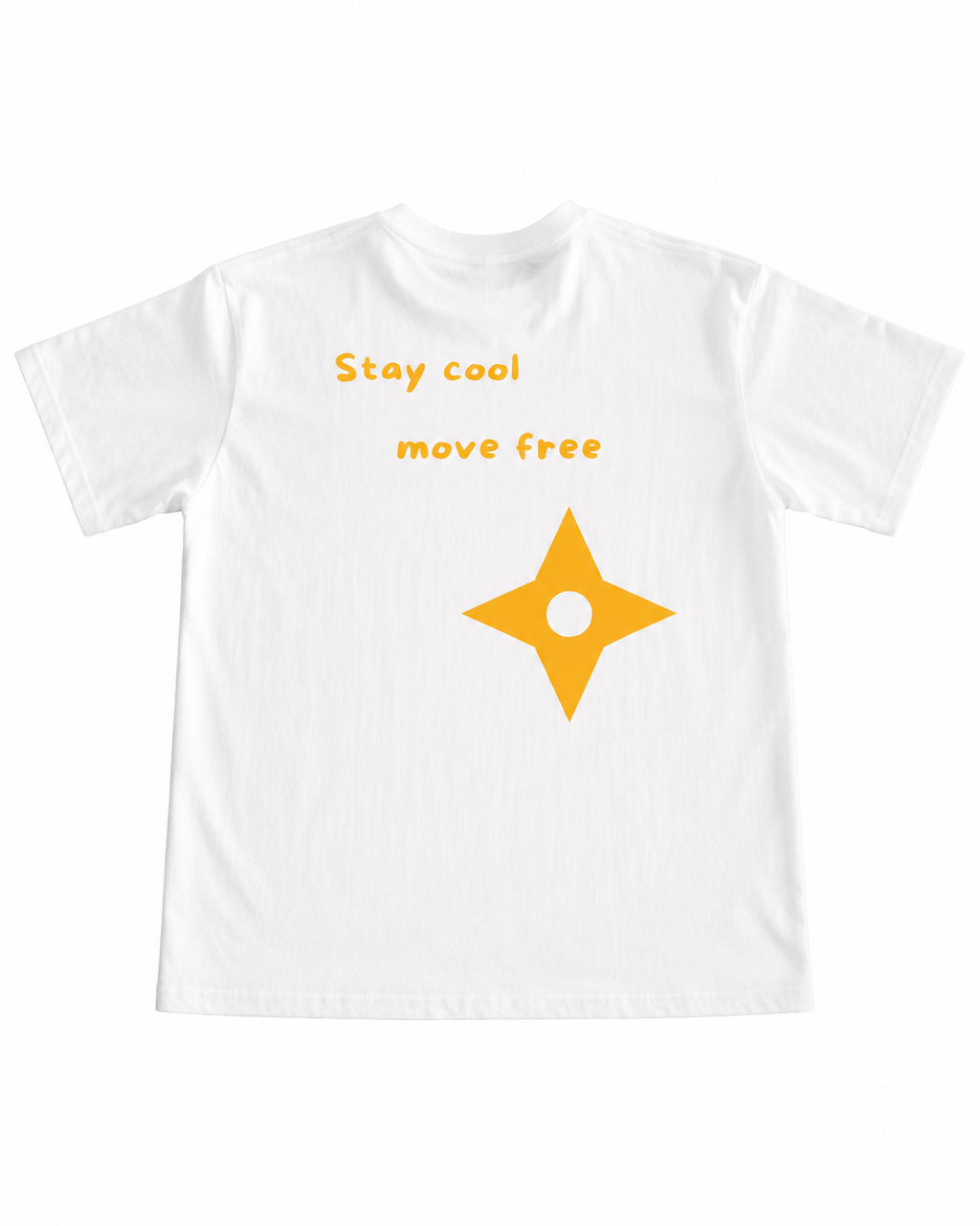 T-shirt Blanc - SG - Stay Cool Move Free