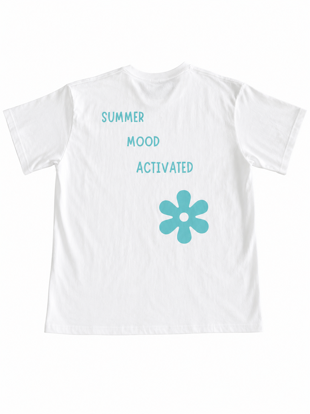 T-shirt Blanc - SG - Summer Mood Activated