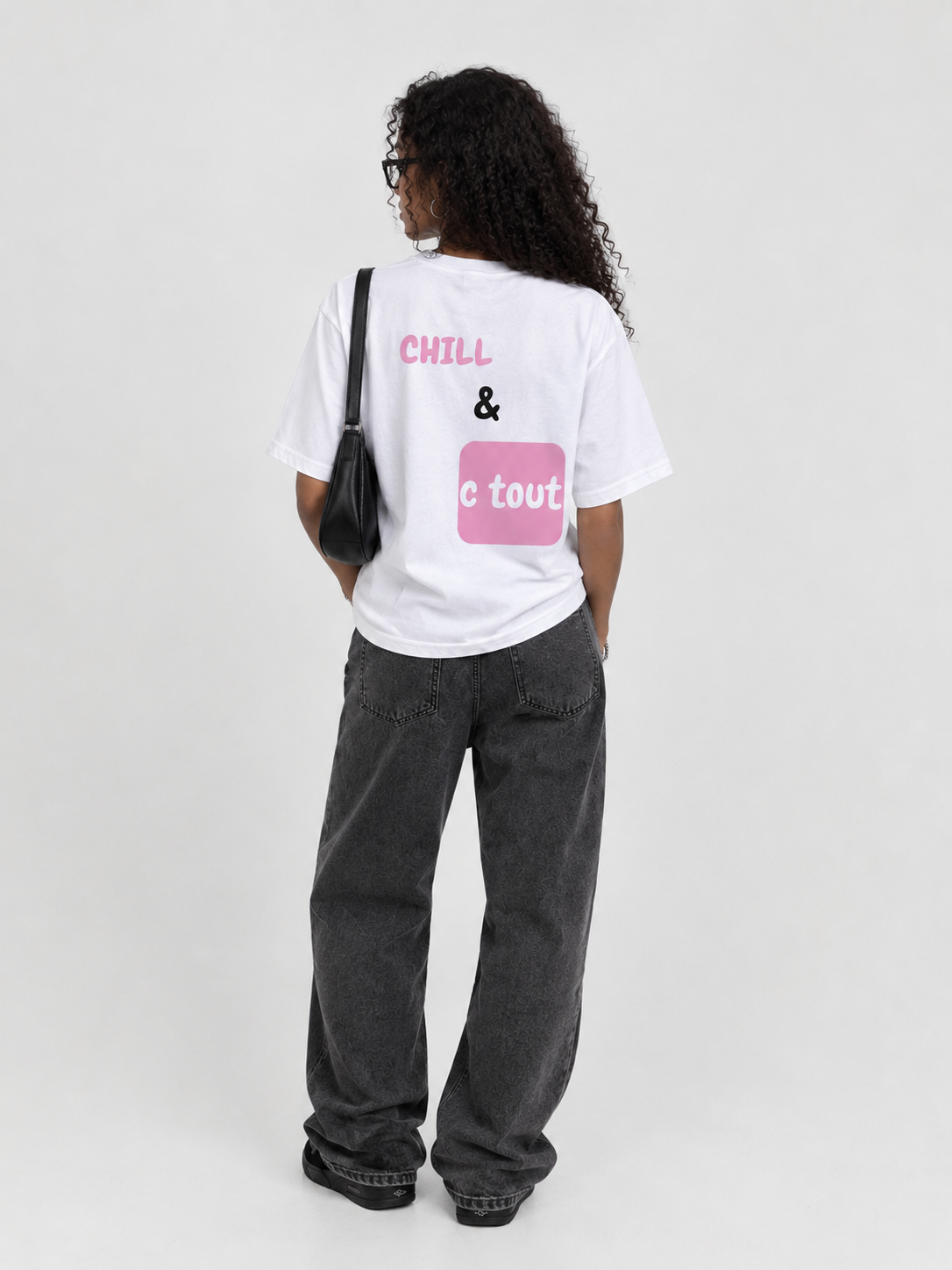T-shirt Blanc - SG - Chill & C Tout
