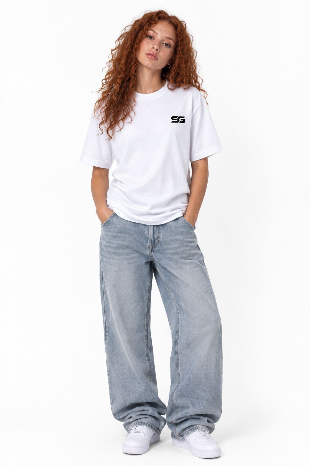 T-Shirt Blanc - SG